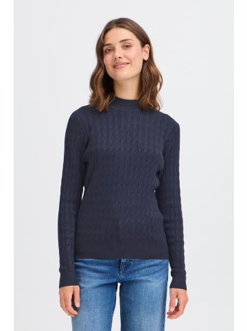 Oxmo Rollkragenpullover OXSally in Blau