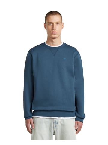 G-Star Raw Premium Core Sweatshirt Langarm rank blue