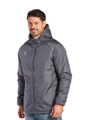 erima Unisex Erwachsene Team Winterjacke in slate grey