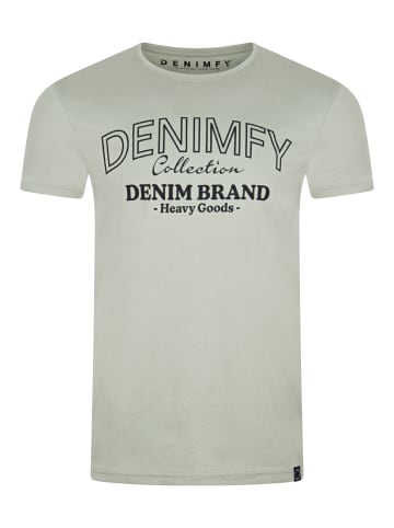 DENIMFY T-Shirt DFNuri in Grün