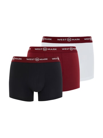 Westmark London Retro Short / Pant Oscar in Black / Red / White