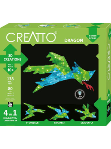 Kosmos Bastelset Creatto 3D-Drache / Dragon zum Zusammenstecken