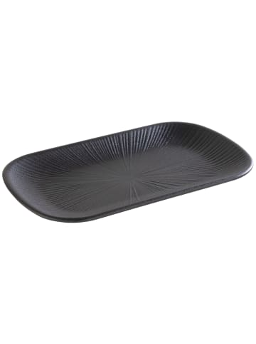APS GN 1/4 Tablett in schwarz, 26,5 x 16,2 cm, H: 2,5 cm