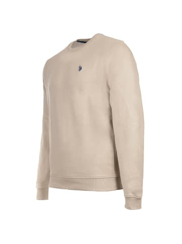 U.S. Polo Assn. Sweatshirt 1er Pack in Beige
