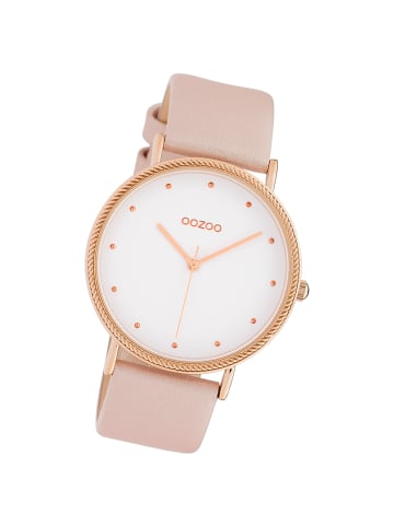 Oozoo Analog-Armbanduhr Oozoo Timepieces rosa groß (ca. 40mm)