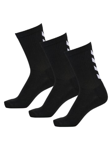 Hummel Hummel Low Socken Fundamental 3-Pack Erwachsene in BLACK