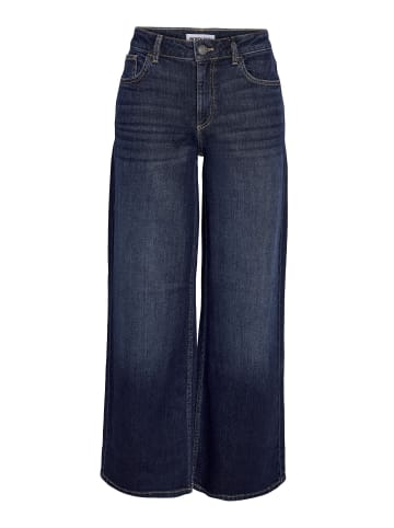 Noisy may Wide Fit Jeans in Dark Blue Denim1