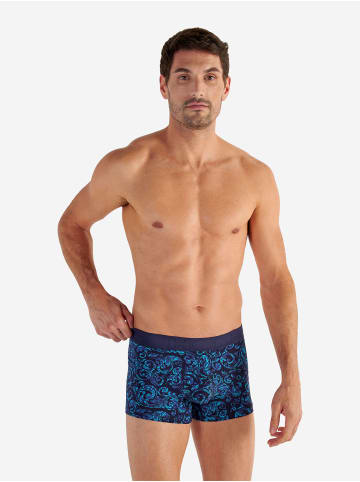 HOM Retro Pants Brian in blue print