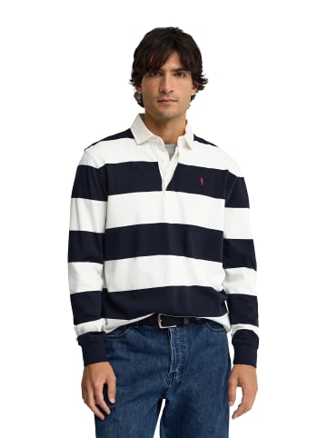 Polo Club Poloshirt MAN RIGBY GO POLO ALEXANDER LONG SLEEVE REGULAR FIT in Ecru