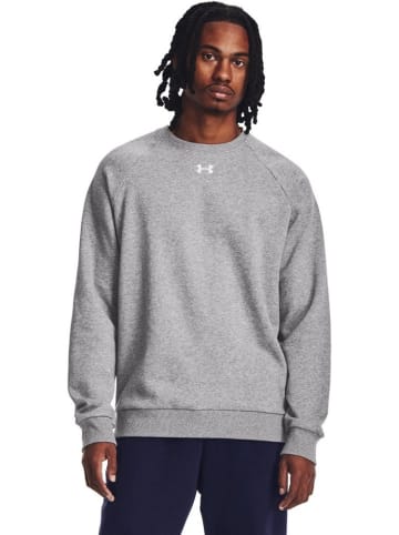 Under Armour Pullover "UA Rival Fleece Crew" in Grau