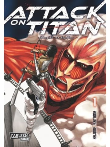 Carlsen Buch - Attack on Titan 1