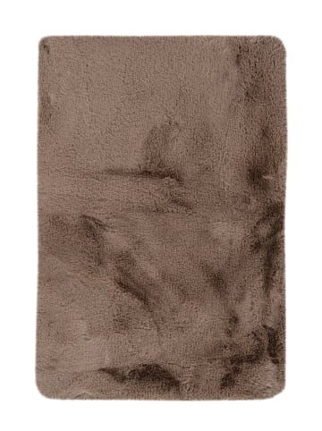 Teppich Boss Hochflor Teppich Badematte Robert 225 - Dunkelbeige