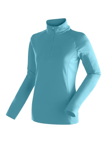 Maier Sports Rollkragen m. RV Eva in Hellblau351