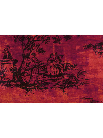 Arte Espina Vintage Teppich 520 in rot - rechteckig