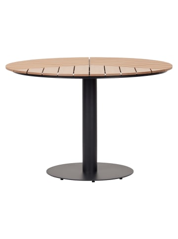 ebuy24 Gartentisch Hector Schwarz 113 x 113 cm