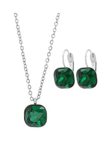 Adeliás Damen Halskette mit Anhänger – aus Edelstahl in silber