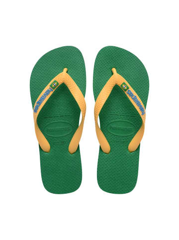Havaianas Tong Brasil Logo Grün