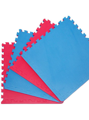 eyepower 4er Set Kampfsportmatte 63x63cm - 2cm EVA Puzzlematte für Judo Karate MMA Sport