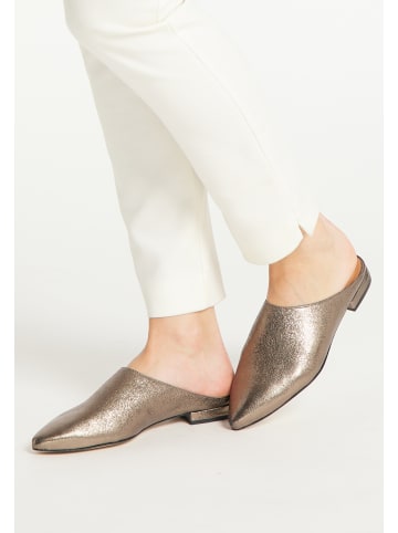 DreiMaster Damen Schuhe in Gold Metallic