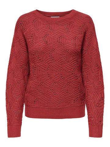 JDY Pullover 'SUN LISA' Rot