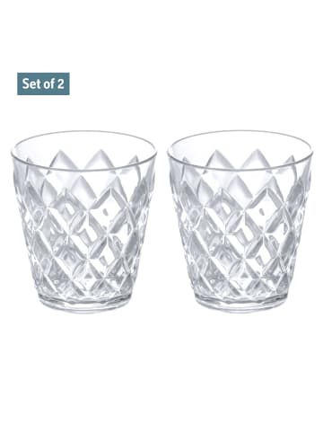 koziol CRYSTAL S * - Glas 250ml 2er Set in crystal clear