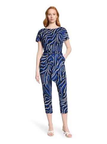 Betty Barclay Jumpsuit mit Eingrifftaschen in Blau/Blau