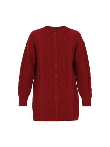 DreiMaster Vintage Women Cardigan in red wine