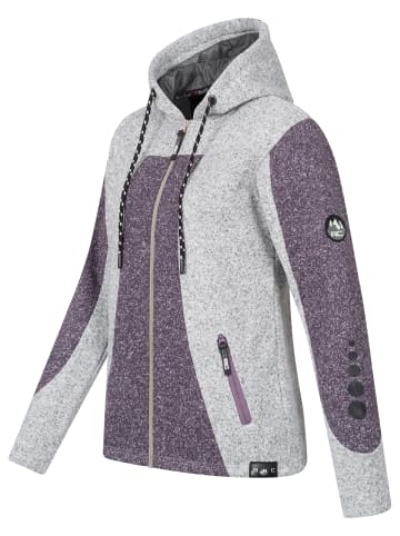 Rock Creek Fleecejacke in Violett