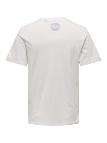 ONLY & SONS T-shirt in Cloud Dancer