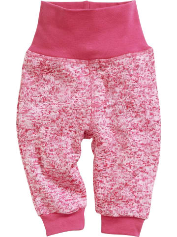 Schnizler Kinder Pumphose "Pumphose Strickfleece mit Strickbund" in Pink