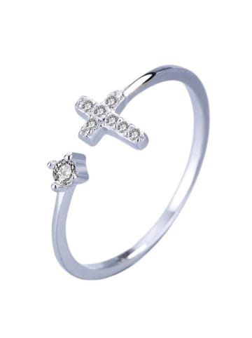 collezione alessandro Ring " Faith " in silbern