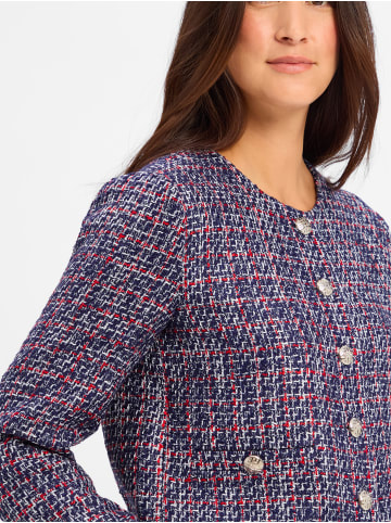 Marie Lund Kastenjacke Vivien in marine rot - 0002