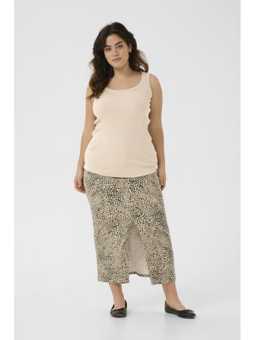 KAFFE curve Jerseytop KCcarina Tight fit in Feather Gray