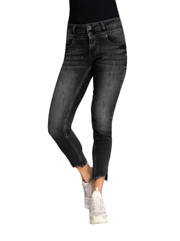 ZHRILL Damen Skinny Jeans KELA in schwarz