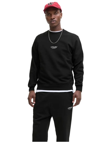 Jack & Jones Sweatshirt JJESOHO SWEAT CREW NECK in Schwarz
