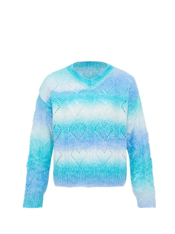 Sidona Damen Sweater in BLAU MEHRFARBIG