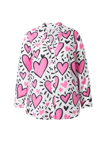 MIAMODA Bluse in schneeweiß