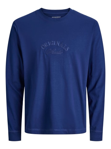JACK & JONES Junior Langarm-T-Shirt in Ocean Cavern