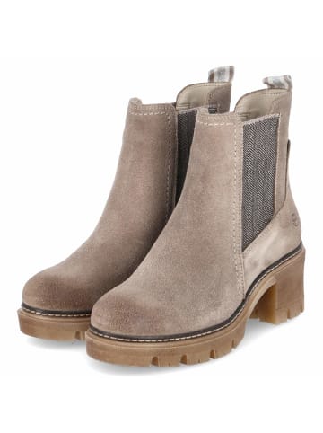 Tamaris Chelsea Boots in Taupe