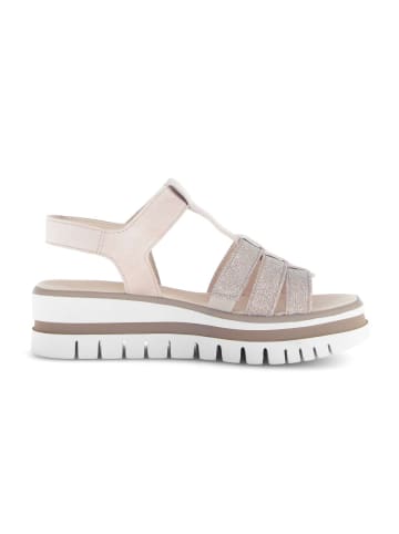 Gabor Plateau Sandalen in rosa