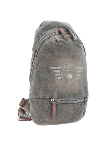 Greenburry Vintage Aviator Umhängetasche 31 cm in khaki