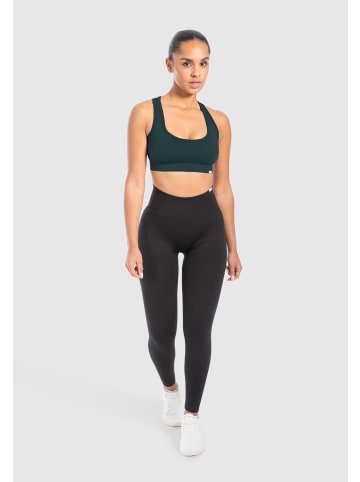 SMILODOX Sport BH Louisa in Dunkelgrün