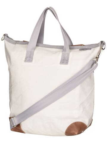 360 grad Handtasche Deern Mini in Weiß/Blau mit hellgrauer Zahl