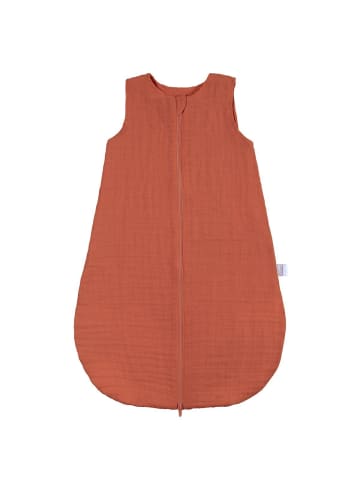 Makian Musselin-Schlafsack - Terracotta - Gr. 60 in rot