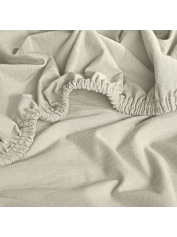 REDBEST Single-Jersey Spannbettlaken Denver in natur