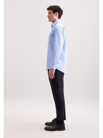 Seidensticker Business Hemd Comfort in Mittelblau