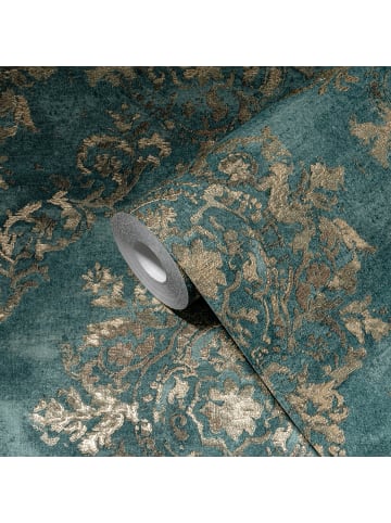 A.S. Création Tapete Royal Ornaments in Petrol