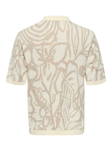 ONLY & SONS Polo in Egret