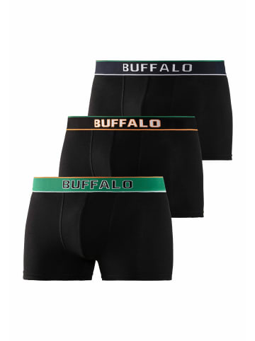Buffalo Boxer in schwarz-navy, schwarz, schwarz-grün