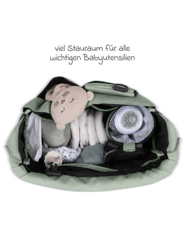 ABC-Design Wickeltasche Urban inkl. Wickelunterlage in gruen 2